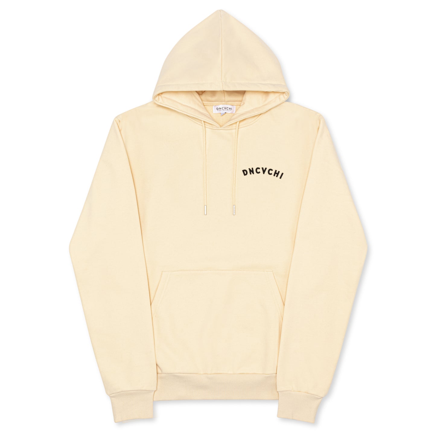 DNCVCHI LUX HOODIE - CREAM/BLACK