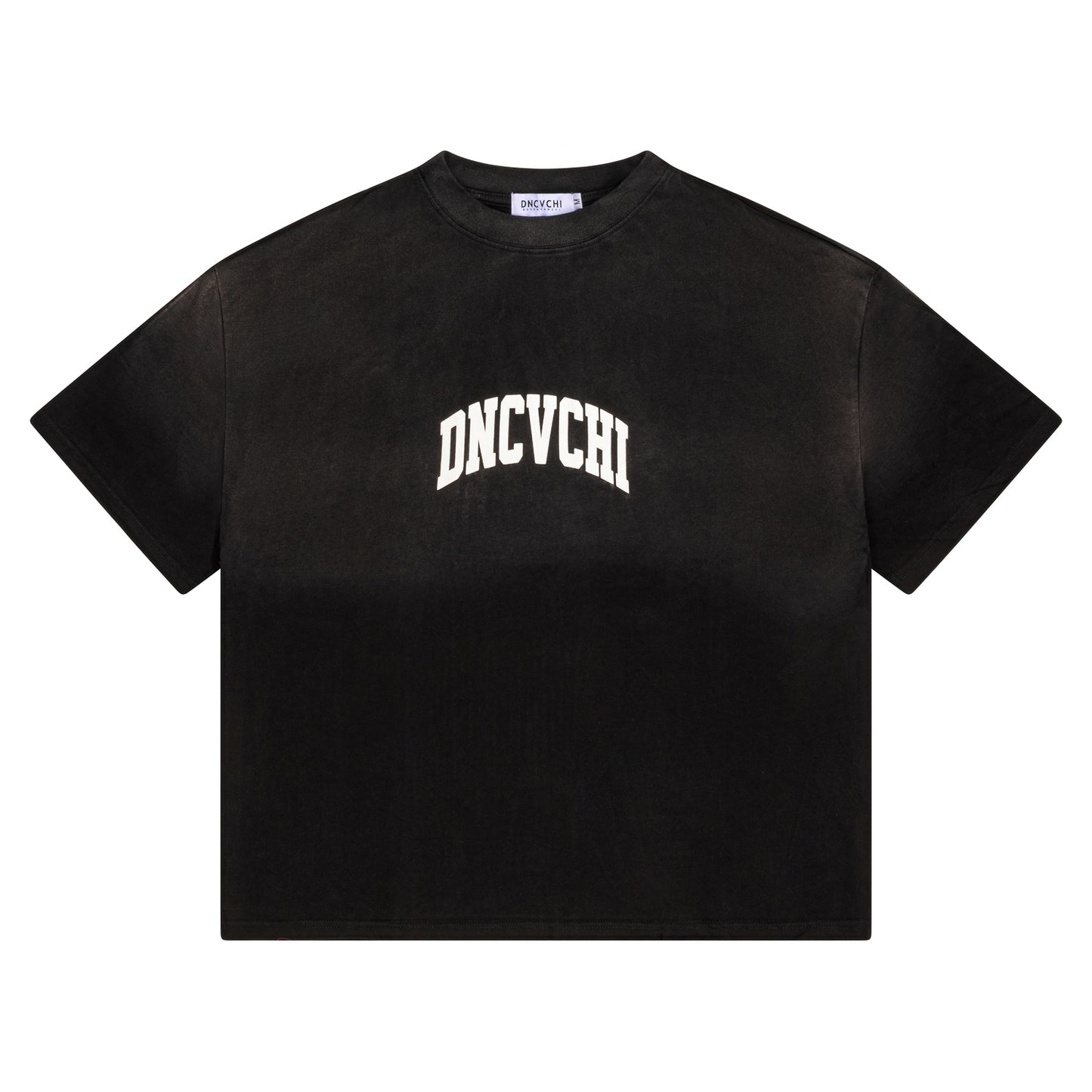 DNCVCHI FADED TEE - BLACK/WHITE