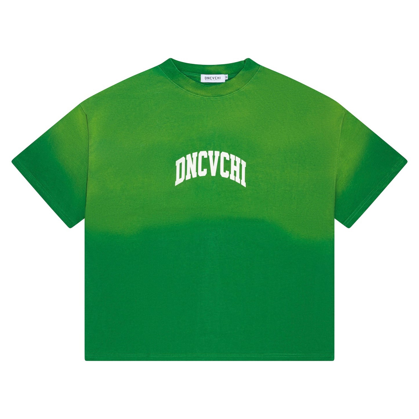 DNCVCHI FADED TEE - GREEN/OFF WHITE