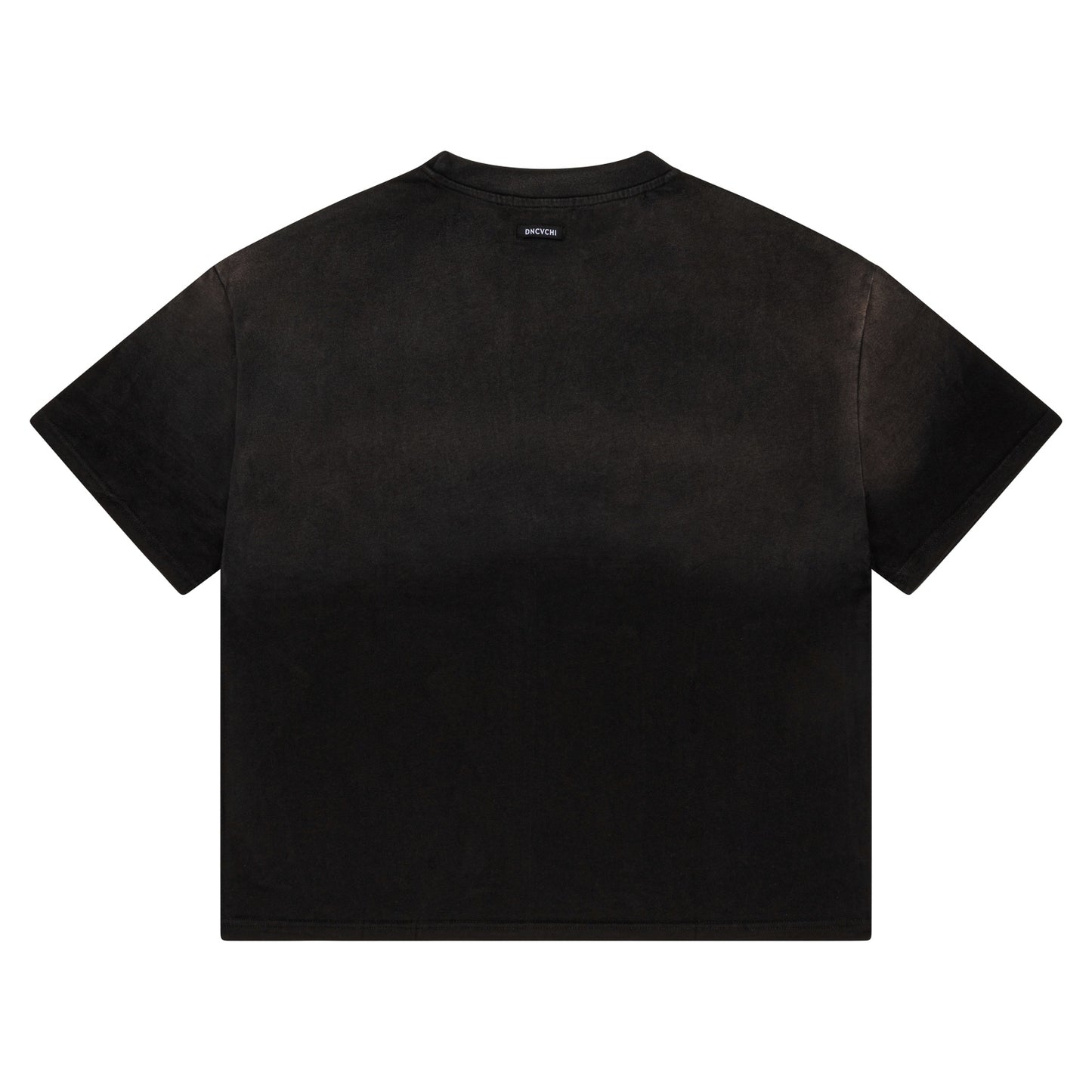 DNCVCHI FADED TEE - BLACK/WHITE
