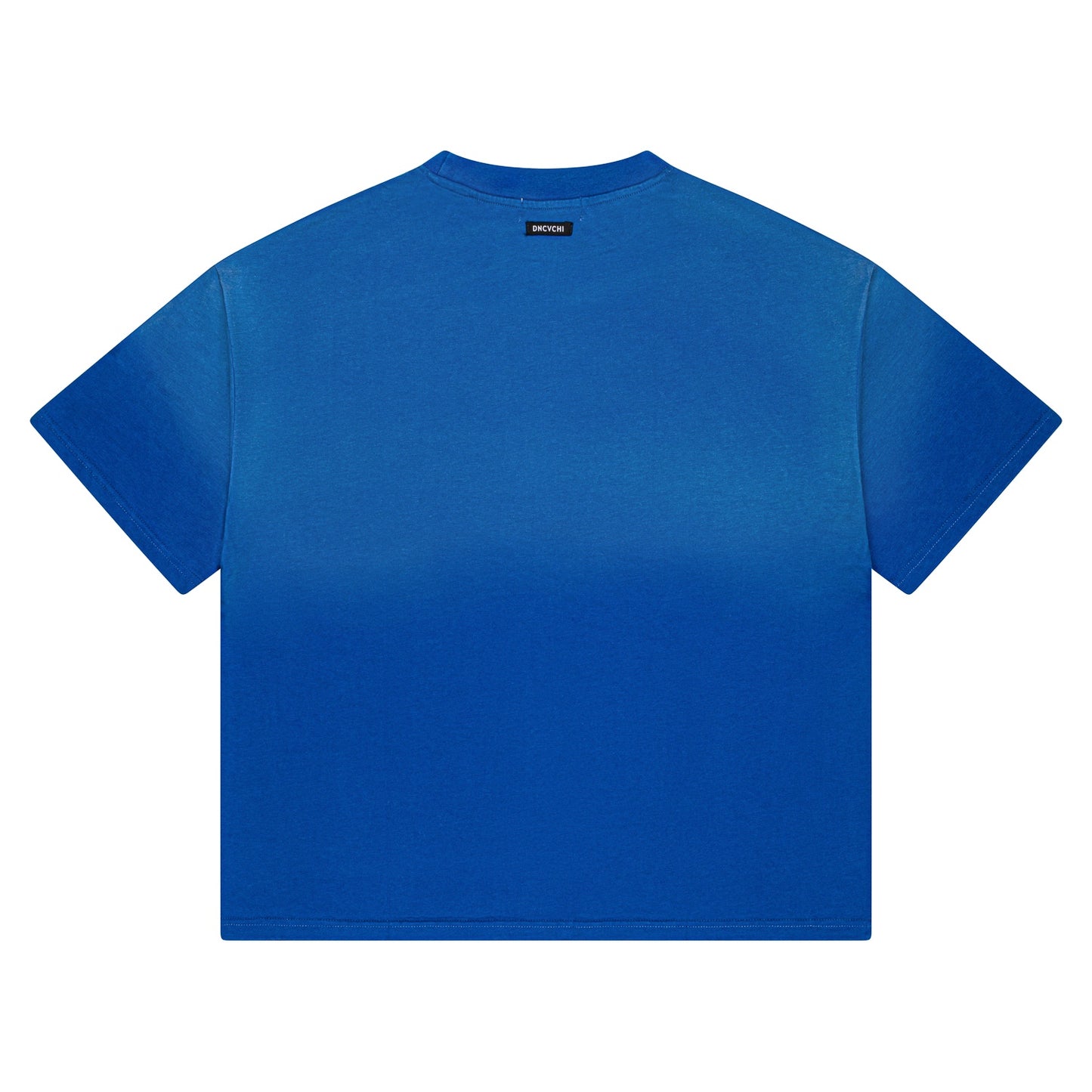 DNCVCHI FADED TEE - BLUE/WHITE
