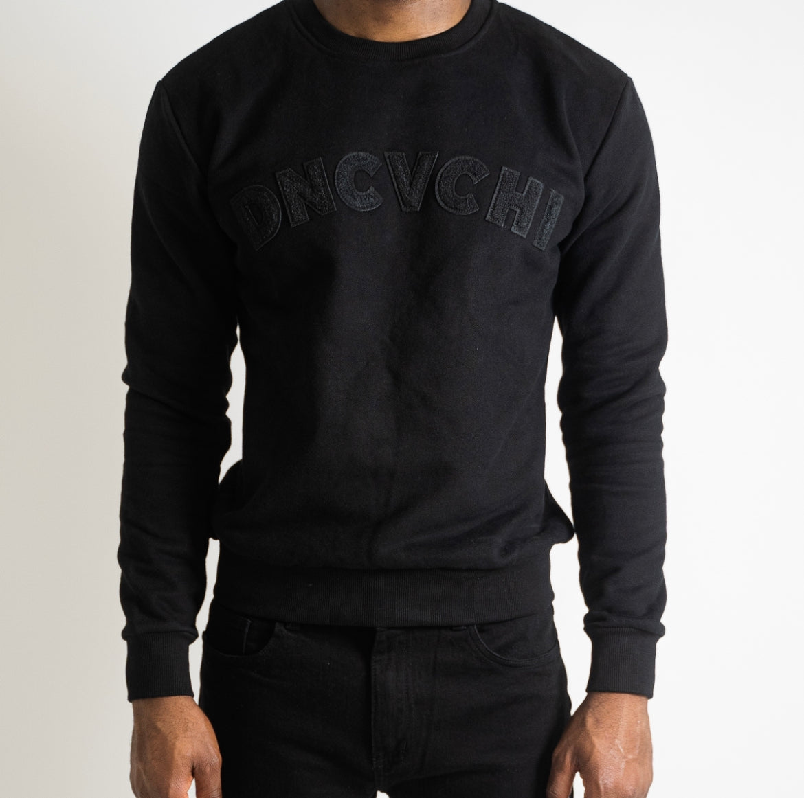 DNCVCHI SWEATSHIRT - BLACK/BLACK