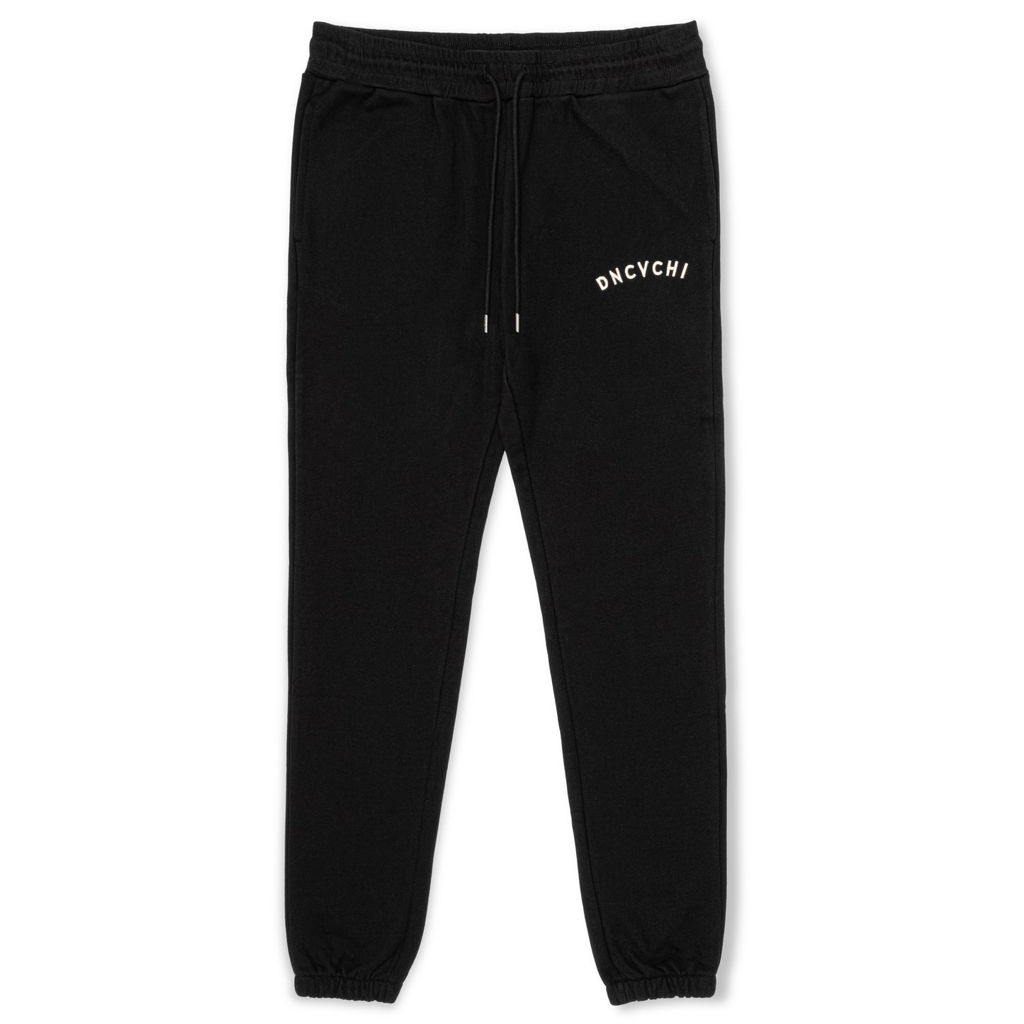 DNCVCHI LUX SWEATPANTS - BLACK/CREAM