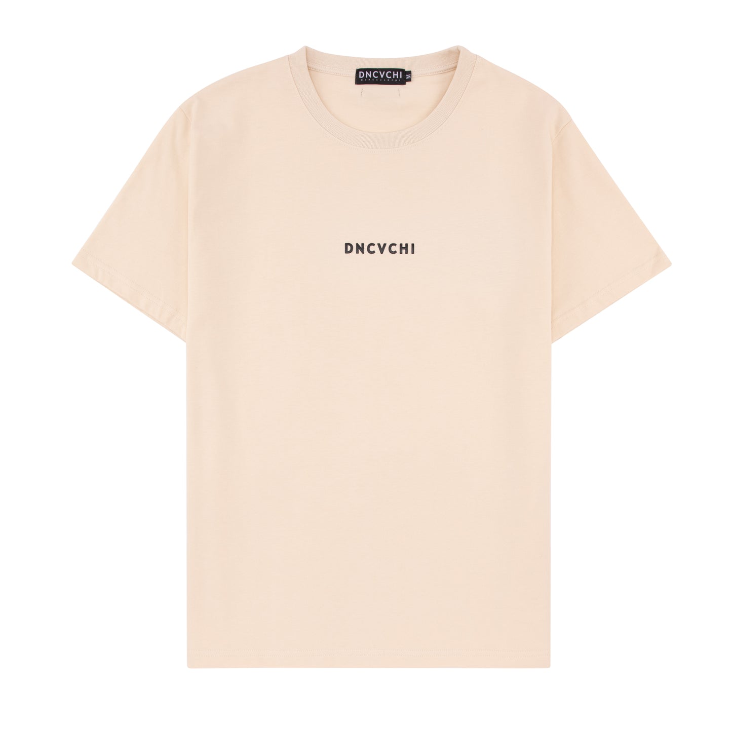 DNCVCHI T-SHIRT - CREAM/BLACK