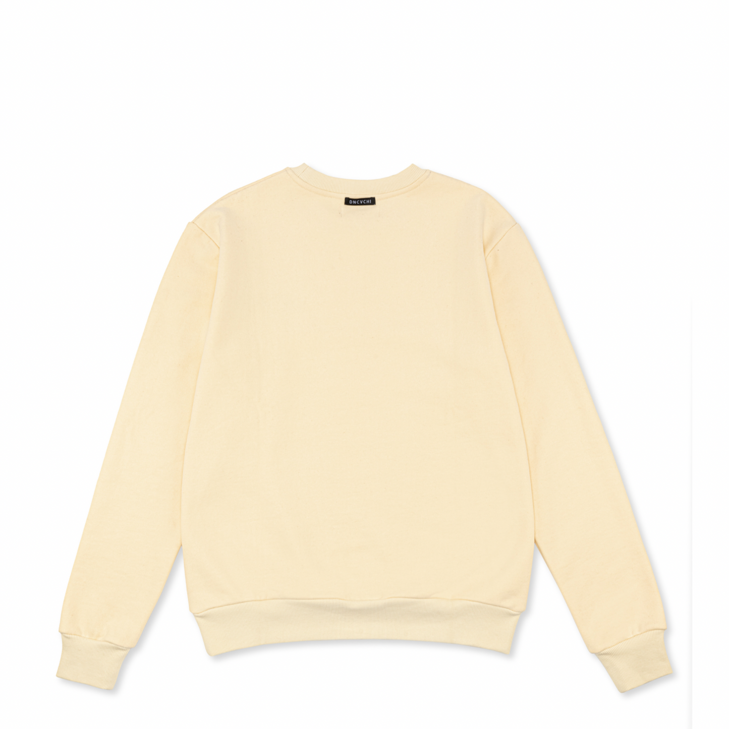 DNCVCHI LUX SWEATSHIRT - CREAM/BLACK