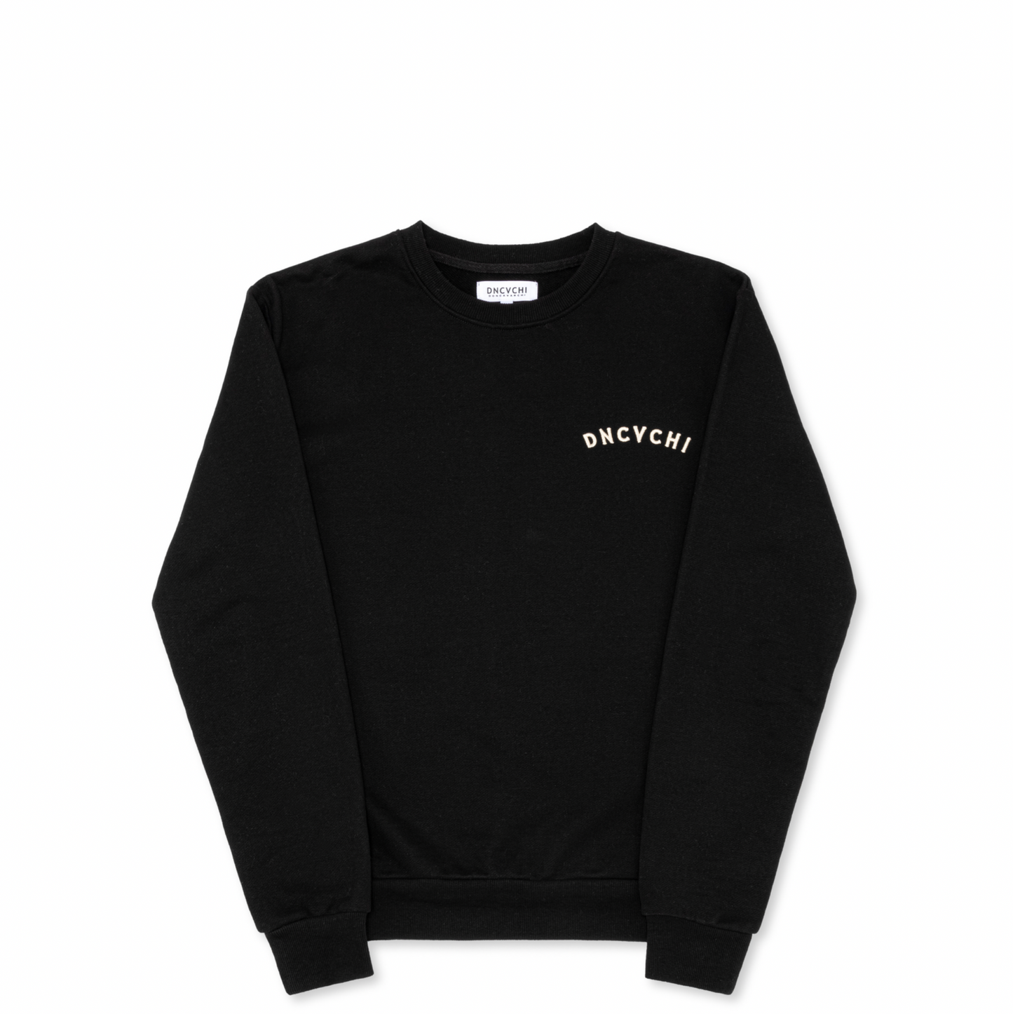 DNCVCHI LUX SWEATSHIRT - BLACK/CREAM