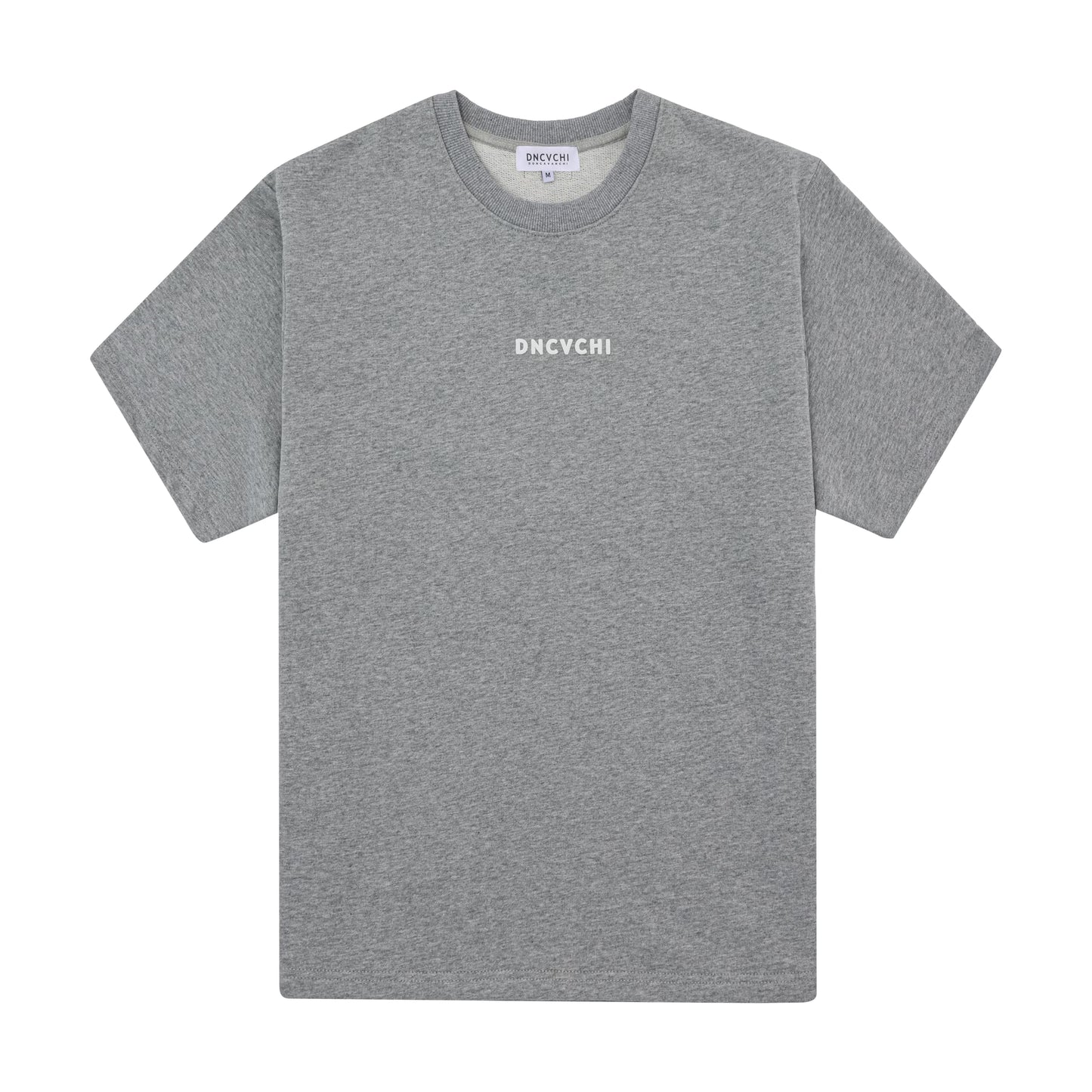 DNCVCHI T-SHIRT - GREY/WHITE