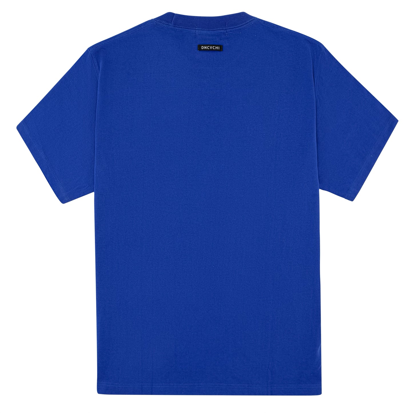 DNCVCHI T-SHIRTS - ROYAL BLUE/WHITE