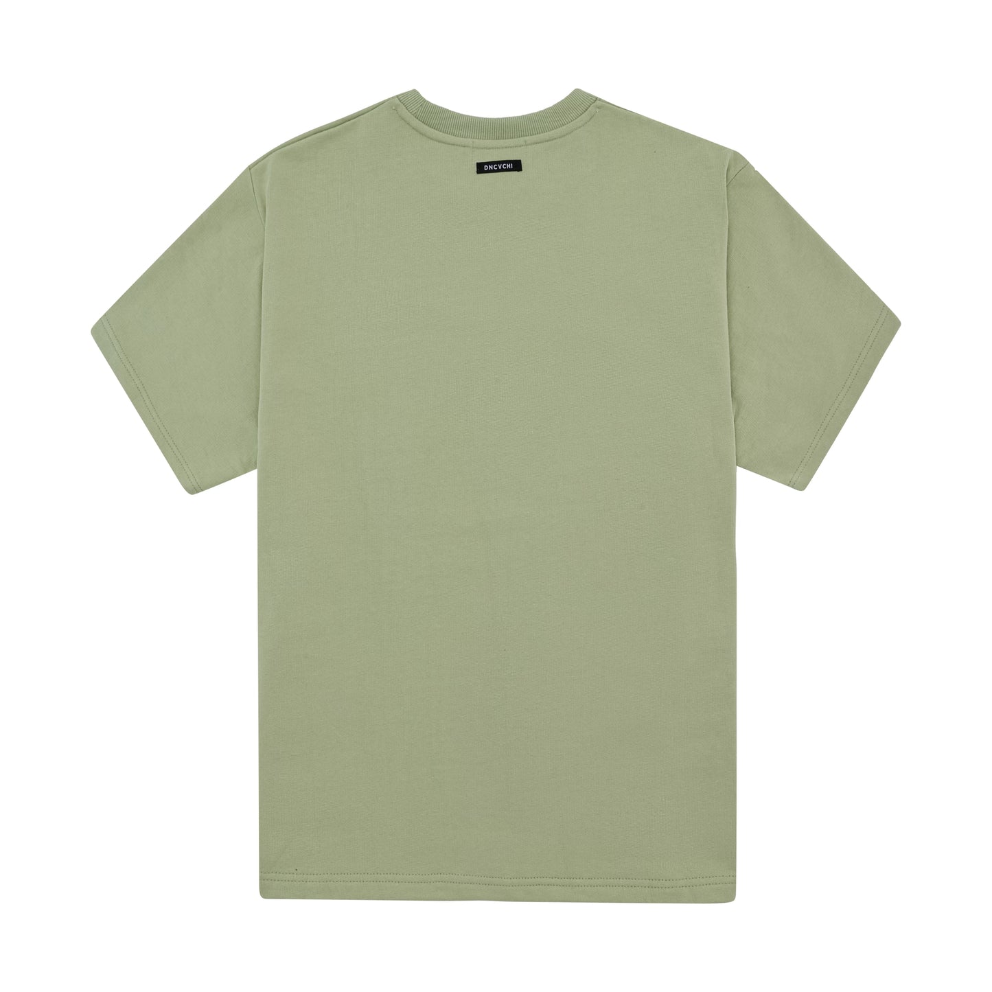 DNCVCHI T-SHIRT - SAGE/WHITE