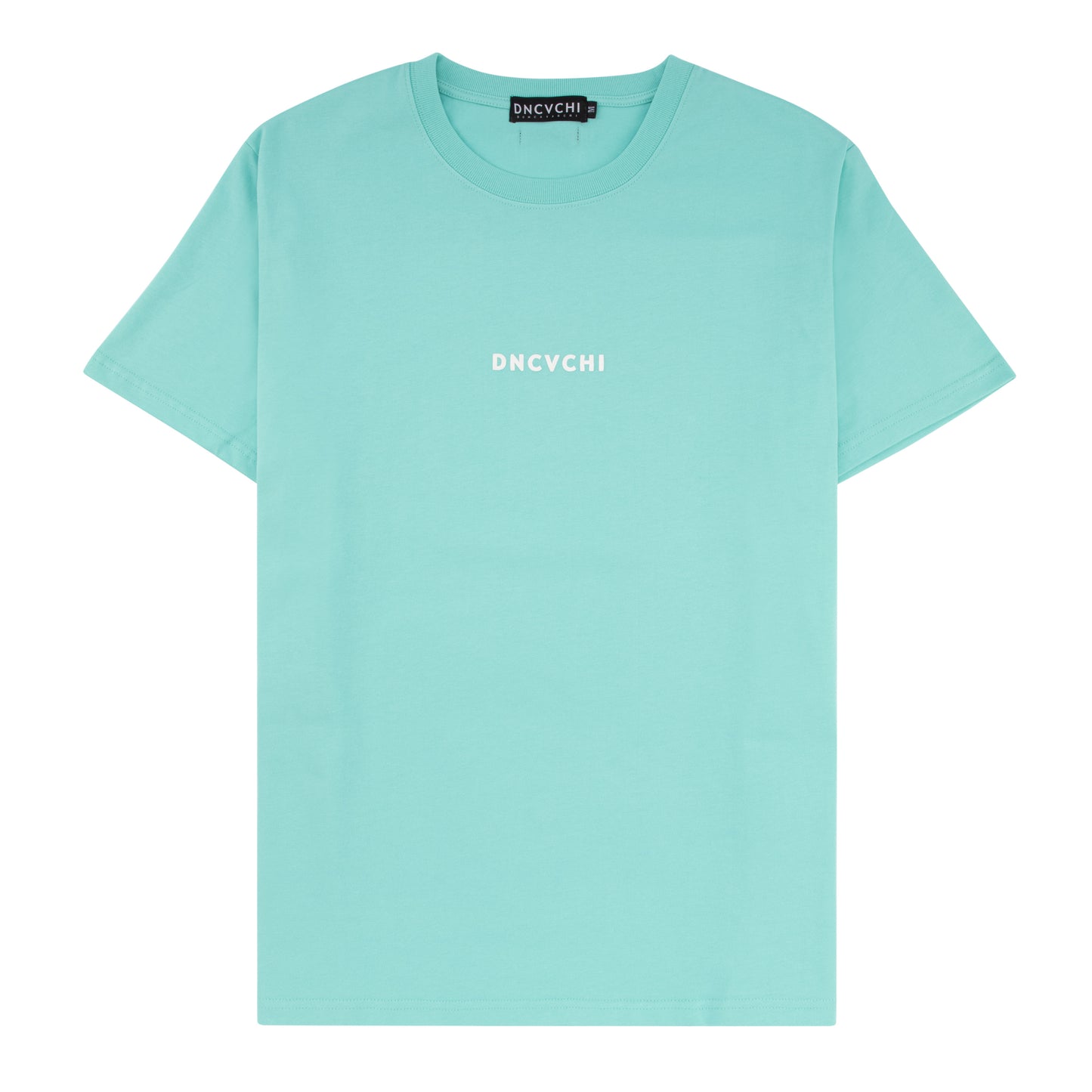 DNCVCHI T-SHIRT - MINT GREEN/WHITE