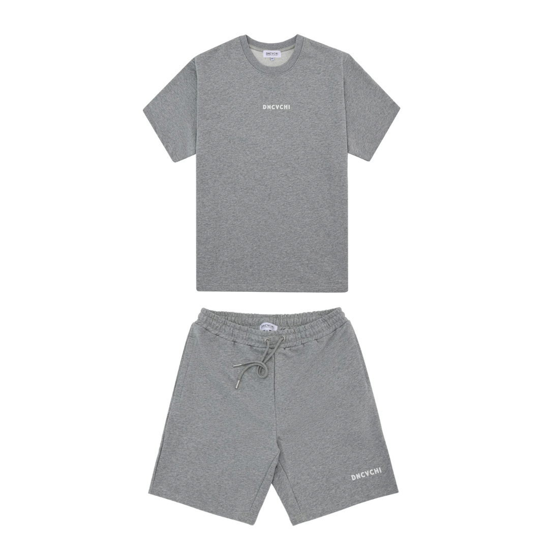 DNCVCHI SHORTS - GREY/WHITE