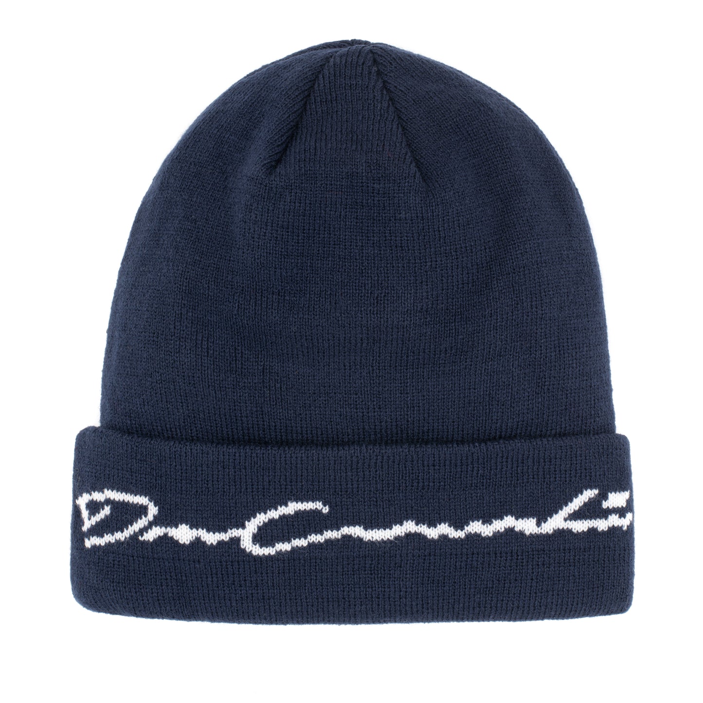 DNCVCHI - NAVY SIGNATURE BEANIE HAT