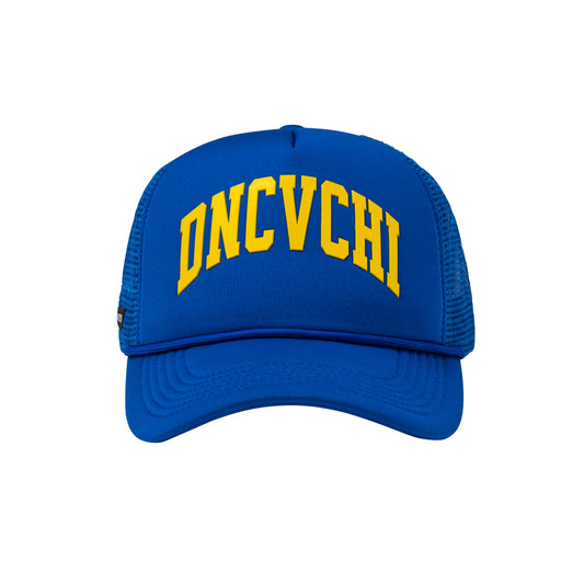 DNCVCHI - BLUE/YELLOW TRUCKER CAP