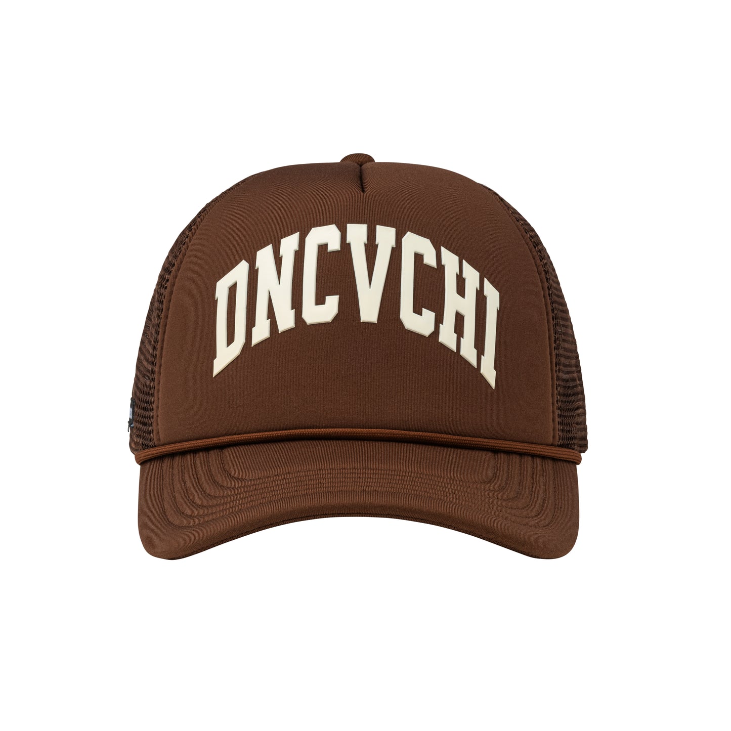 DNCVCHI - BROWN/CREAM TRUCKER CAP