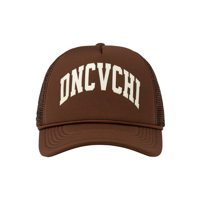 DNCVCHI - BROWN/CREAM TRUCKER CAP