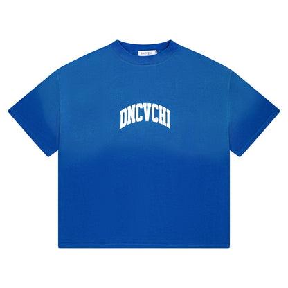 DNCVCHI FADED TEE - BLUE/WHITE