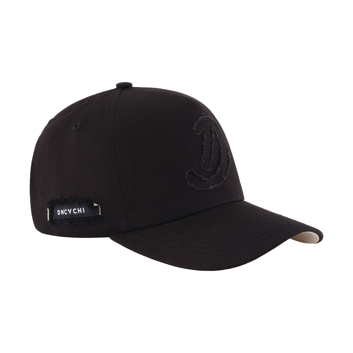 DNCVCHI - BLACK/BLACK BASEBALL CAP