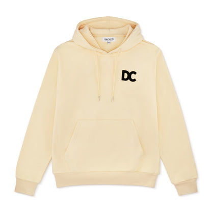DC LUX HOODIE - CREAM/BLACK