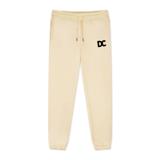 DC LUX SWEATPANTS - CREAM/BLACK
