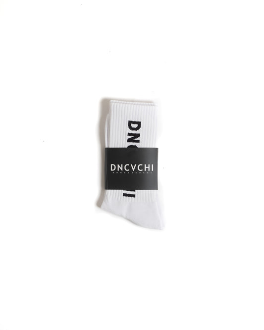 DNCVHCI SOCKS - WHITE/BLACK