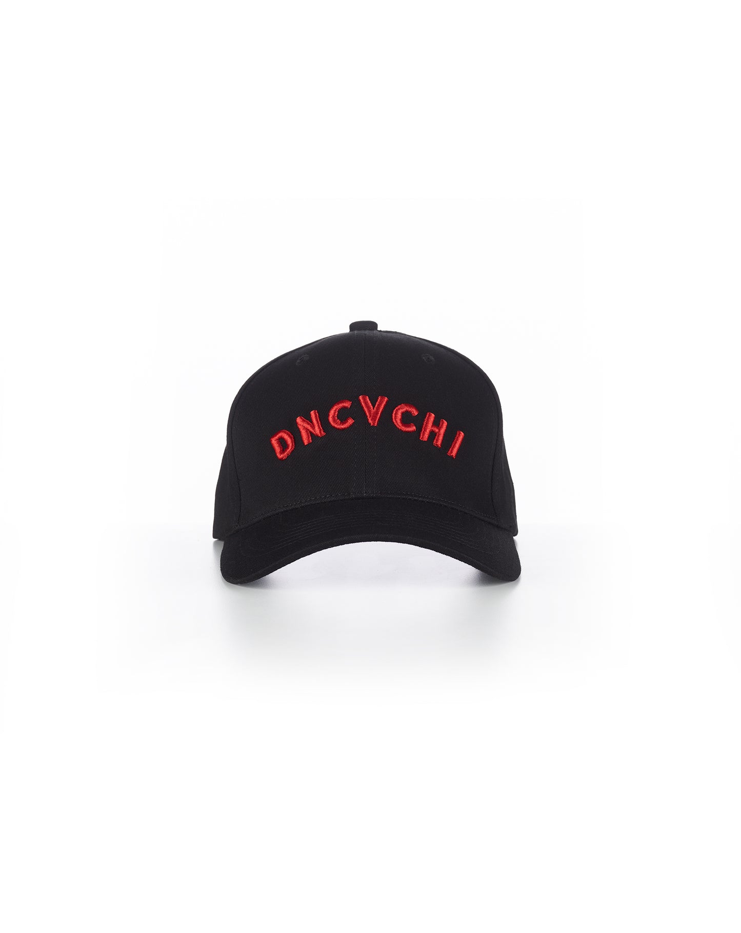 DNCVCHI - BLACK/RED BASEBALL CAP